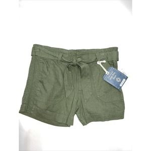 Democracy Women's High Rise Utility Shorts Green Size 4 (worn once)